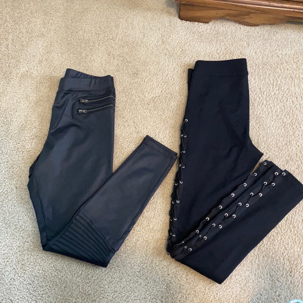 2 Pairs! Express Leggings like new!